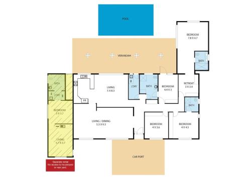 Κάτοψη του Expansive Home in Fannie Bay
