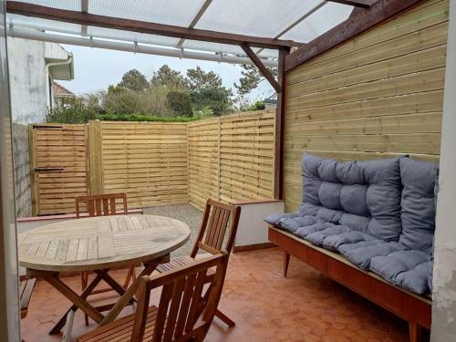 Posezení v ubytování Maison de vacances Berck-Plage