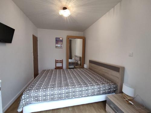 Postel nebo postele na pokoji v ubytování Maison de vacances Berck-Plage