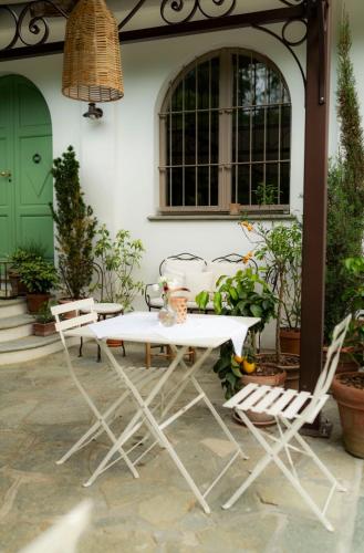 Un patio o zona al aire libre en Braja