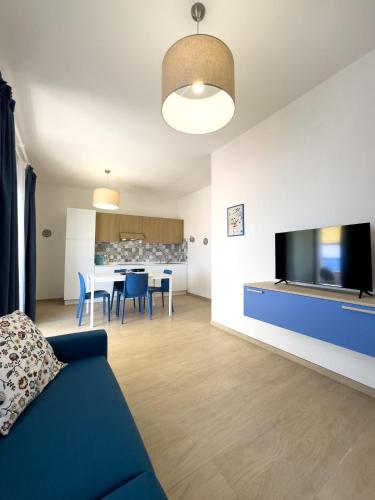 TV o dispositivi per l'intrattenimento presso Hotel Aurora