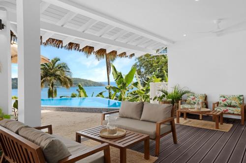 Bassein majutusasutuses The Bay Seychelles Boutique Hotel and Apartments või selle lähedal