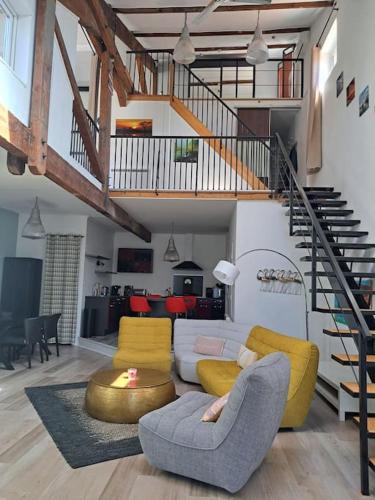 Sublime Loft en triplex avec Tropézienne, Provence