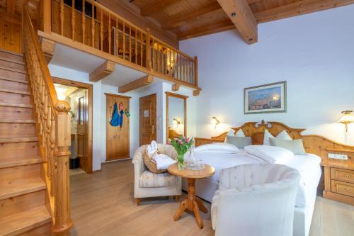 Зона вітальні в Vitalhotel Sonnenhof