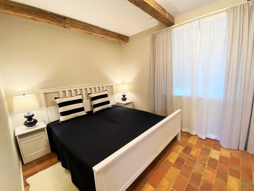 Postel nebo postele na pokoji v ubytování Haus Windfee Fewo 1