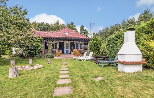Lovely Home In Parzensko With Sauna