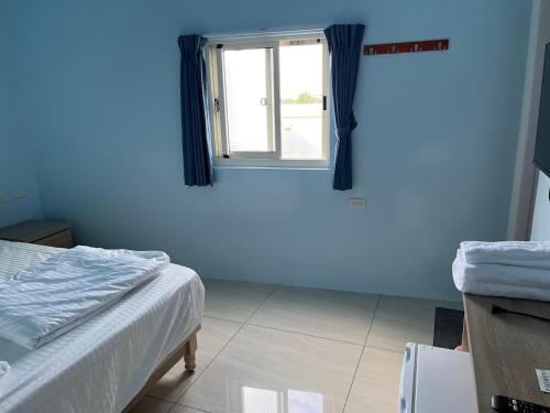 Una cama o camas en una habitación de Sky south