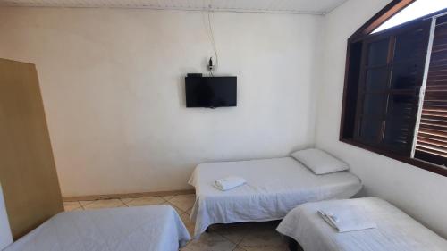 Postel nebo postele na pokoji v ubytování Hotel Dal Gobo