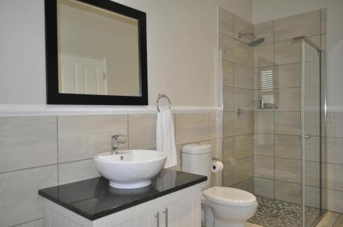 Et badeværelse på Mountain Villa 238