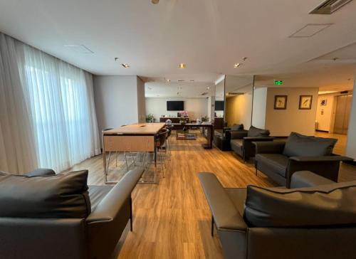 Μια τηλεόραση ή/και κέντρο ψυχαγωγίας στο Blue Tree Premium Verbo Divino - Nações Unidas