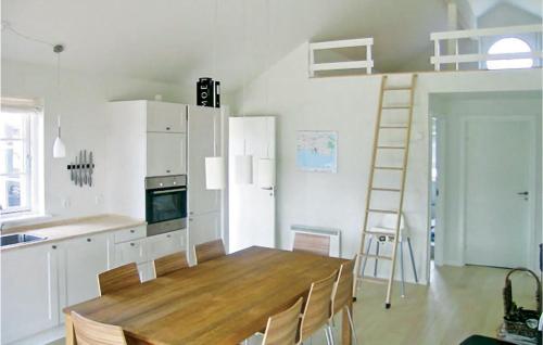 Η κουζίνα ή μικρή κουζίνα στο Holiday Home Østersvej Nysted Xi