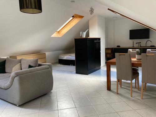 Posezení v ubytování Appartement Liebhart