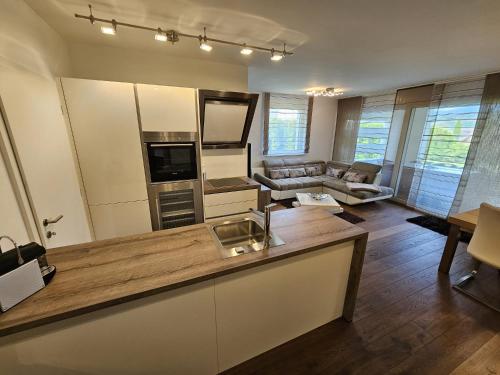 Kuchyňa alebo kuchynka v ubytovaní Ferienwohnung
