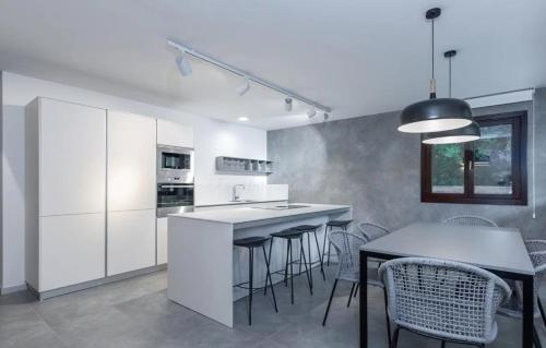Kuchyň nebo kuchyňský kout v ubytování Vivienda Vacacional Villa Valdes