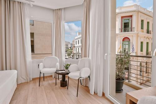 Balkón nebo terasa v ubytování Plānis Str Urban Suites by Semavί