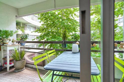 Photo de la galerie de l'établissement 3 chambres - Terrasse vue jardin, à Paris