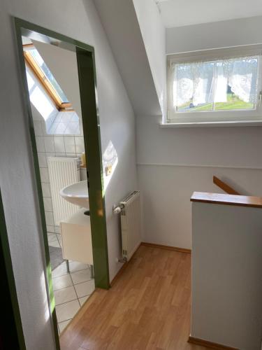 Koupelna v ubytování Stubalm Appartements in der Lipizzanerheimat