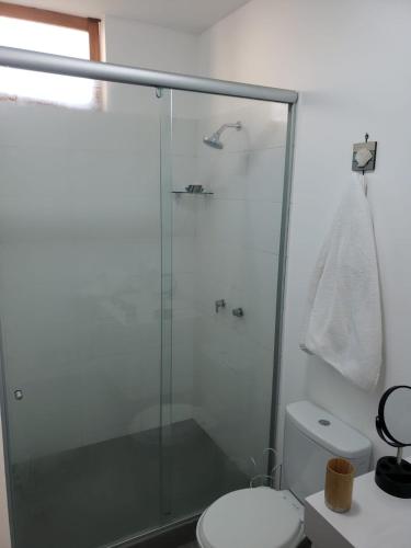 Et badeværelse på Llapa House