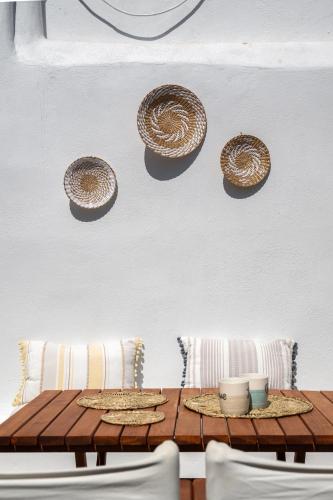 Ruang duduk di Naxos Seahouse