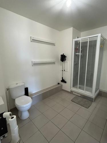 Koupelna v ubytování Cosy Appartement