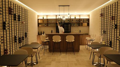 Χώρος καθιστικού στο Salento Winery Lodge
