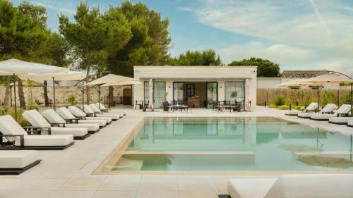 Πισίνα στο ή κοντά στο Salento Winery Lodge