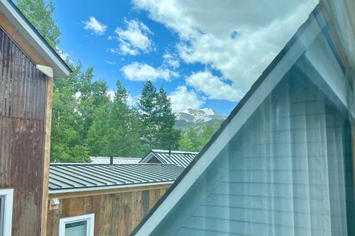 a view from the roof of a house at Fireside Inn & Hostel in Breckenridge