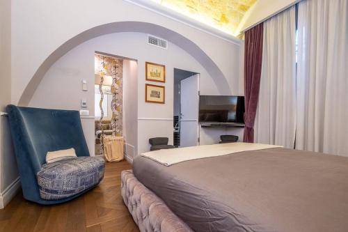 Postel nebo postele na pokoji v ubytování La Casa dei Sogni Roma