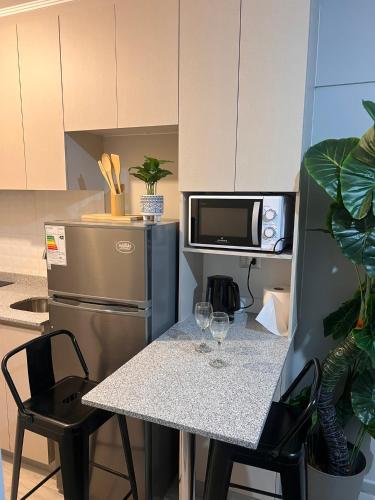 Η κουζίνα ή μικρή κουζίνα στο Departamento central, Pitrufquén
