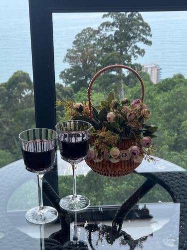 Essen in der Villa oder in der Nähe