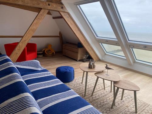 Posezení v ubytování Vue exceptionnelle en front de mer, 8 personnes