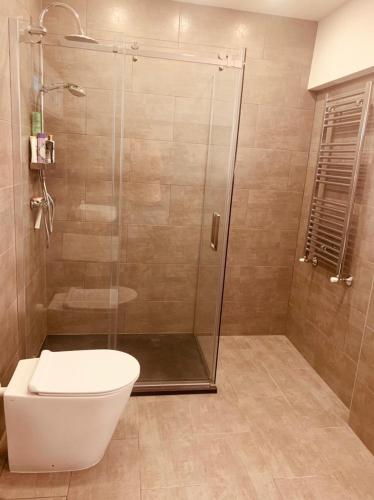 Koupelna v ubytování Seeblickwohnung Sirmione - Fronte Lago mit Privatsteg
