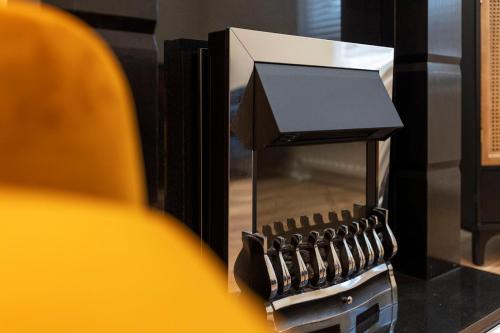 a close up view of a small electronic device at Riverside Townhouse Antrim in Antrim
