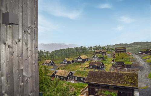 a group of houses with grass on their roofs at 4 Bedroom Stunning Home In Rauland in Rauland