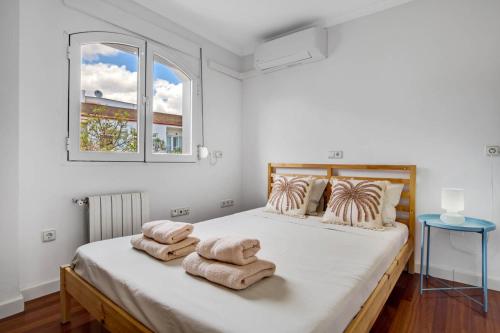 Ένα ή περισσότερα κρεβάτια σε δωμάτιο στο Penthouse Oasis with private pool