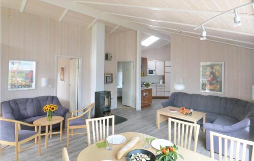 Χώρος καθιστικού στο Strandblick 1