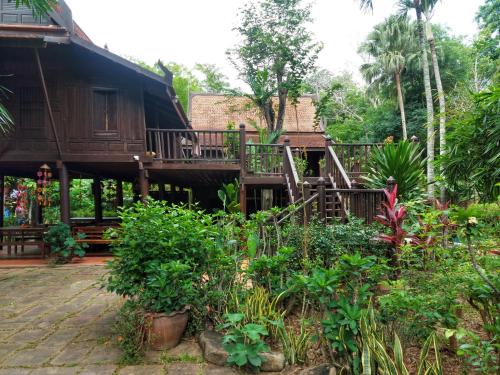 Zahrada ubytování Mekong Villas