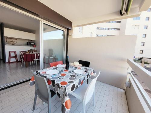 Canet-en-Roussillon - Studio cabine 4 pers. - Accès plage direct, Parking, Secteur Thalasso - FR-1-794-151