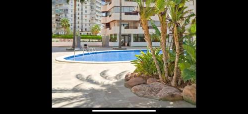 Bazén v ubytování Elite Apartments in Calpe nebo v jeho okolí