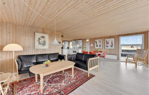 Posezení v ubytování Holiday Home Vesterledvej Hvide Sande Xi