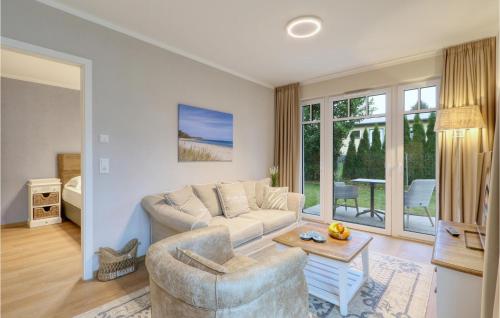 Posezení v ubytování Baltischer Hof Apartment 8