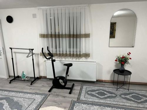 Fitness centrum a/nebo fitness zařízení v ubytování Apartman Royal sa GARAŽOM i KLIMOM
