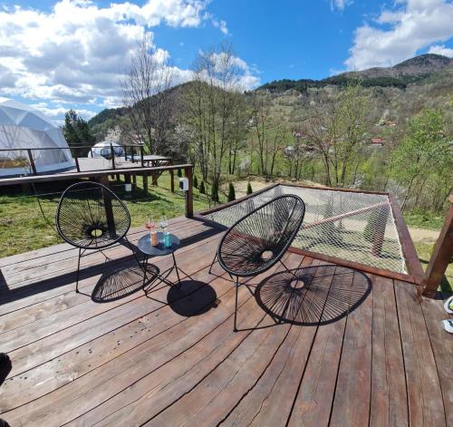 Paesaggio naturale nelle vicinanze di questo campeggio di lusso