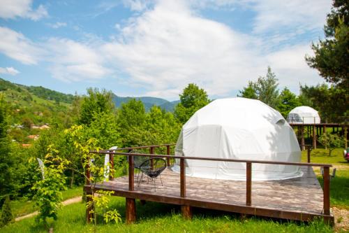 Paesaggio naturale nelle vicinanze di questo campeggio di lusso
