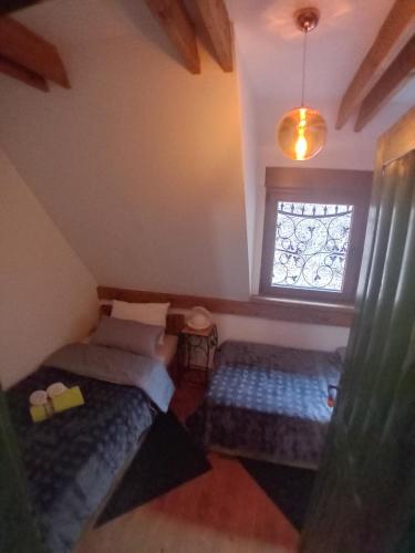 Postel nebo postele na pokoji v ubytování Villa Drinski biser sa bazenom