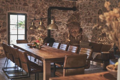 Ruang duduk di Antikes Weingut OAZA
