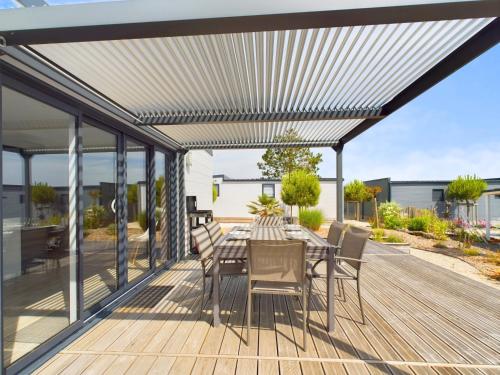 Chalet pour 6, résidence de vacances avec piscine