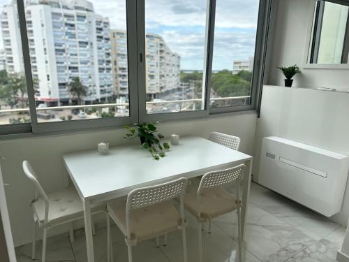 Balkón nebo terasa v ubytování Studio vue sur le port