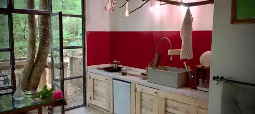 Kuchyňa alebo kuchynka v ubytovaní Agriturismo Parco dai Nonni