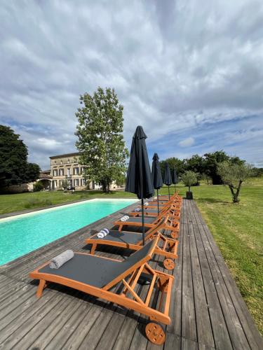 Château la Maronne, Maison de Maître avec piscine
